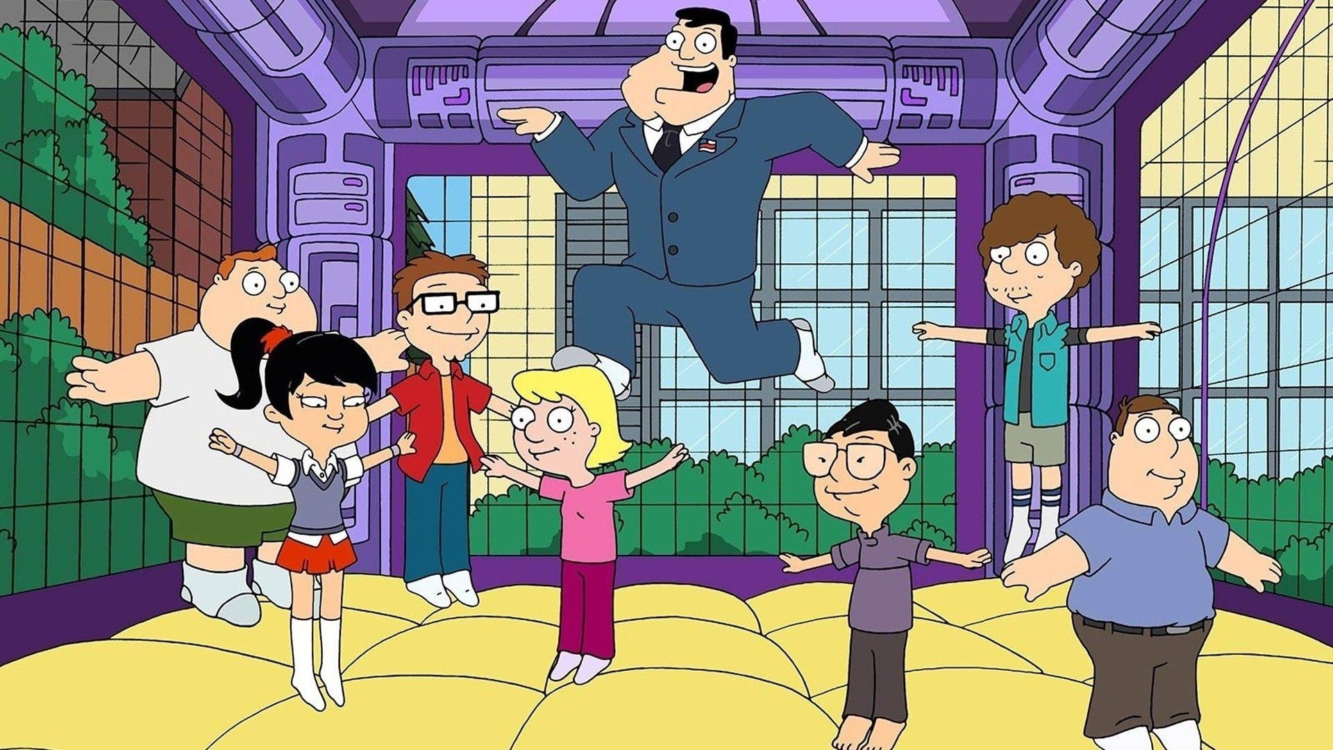 Hombre en castillo hinchable