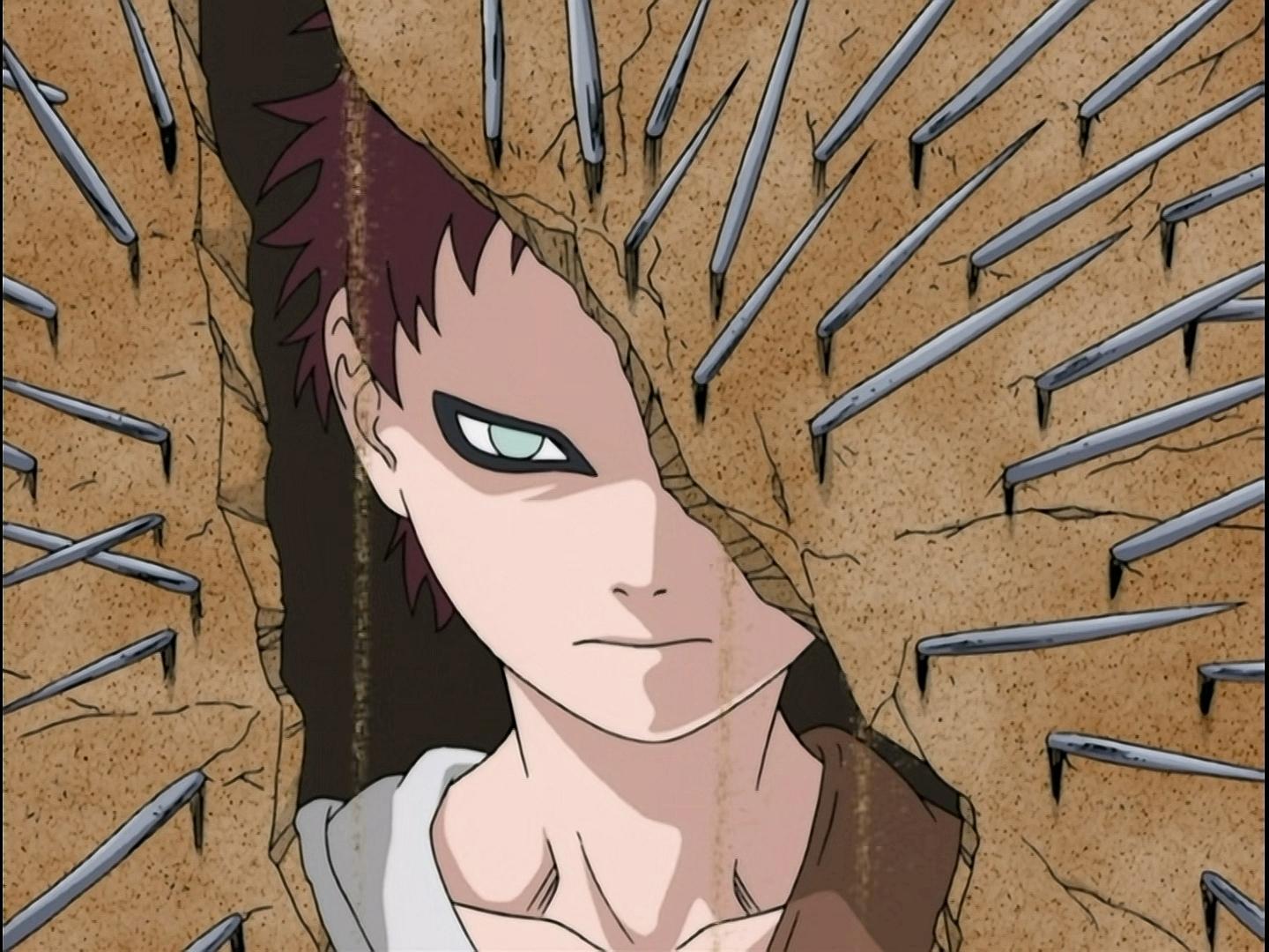 ¡Akamaru tiembla! La fortaleza cruel de Gaara