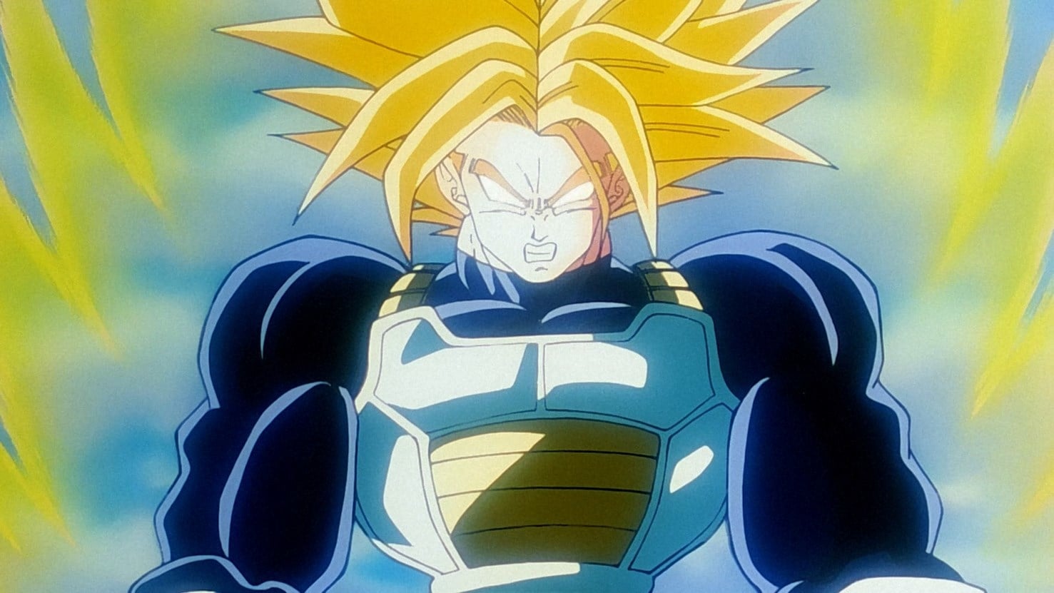 La ira de Trunks salva a Vegeta