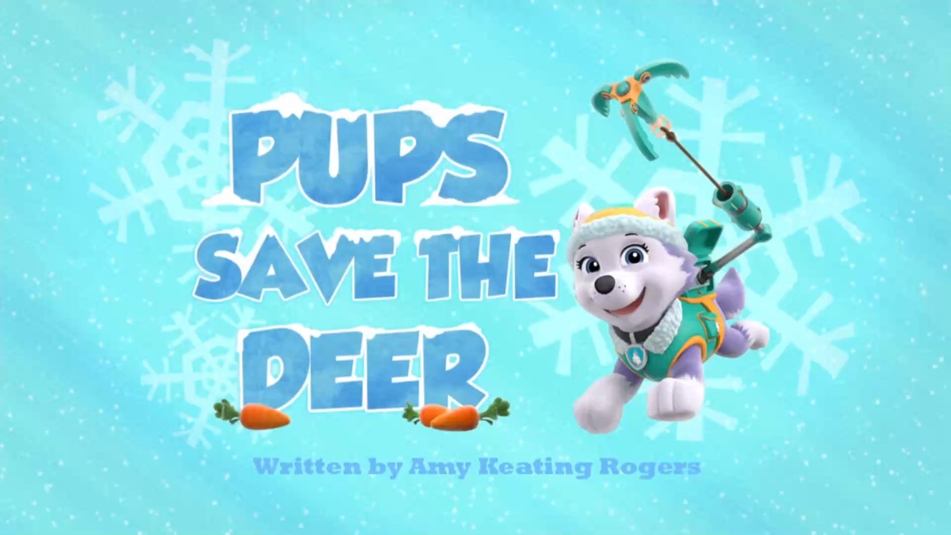 Los cachorros salvan la competencia de snowboard / Los cachorros salvan a la gallina del mar