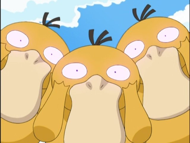 ¡La barrera de los Psyduck!