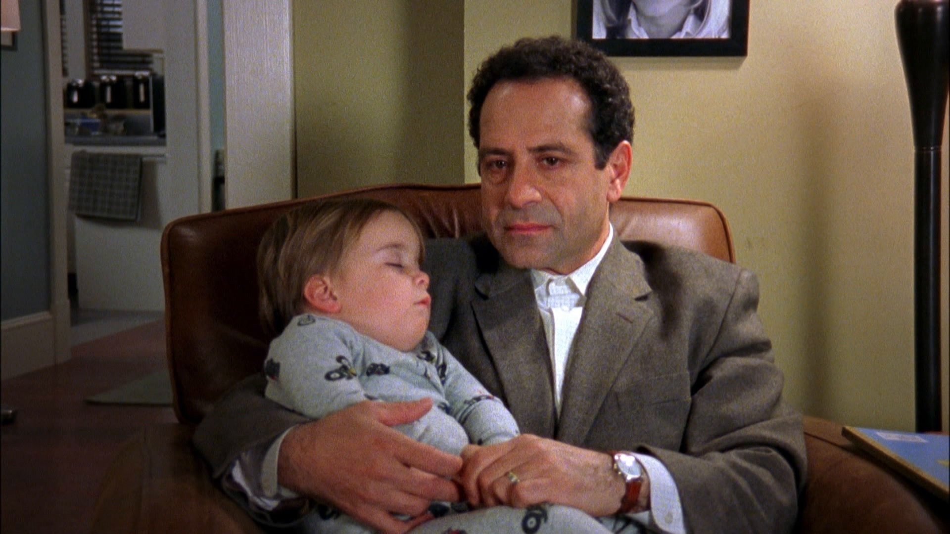 El Sr. Monk y el niño